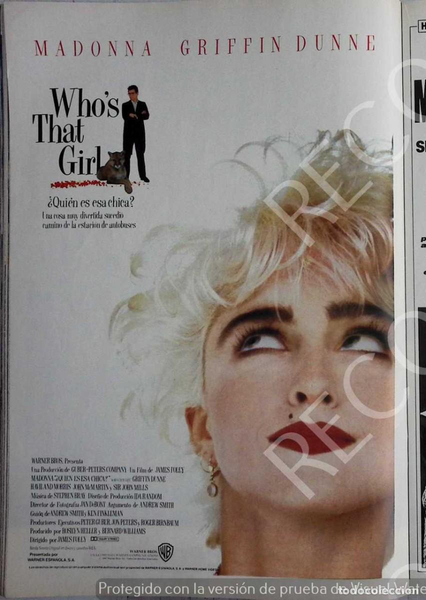 Coleccionismo de Revistas y Peri&oacute;dicos: madonna who is that girl