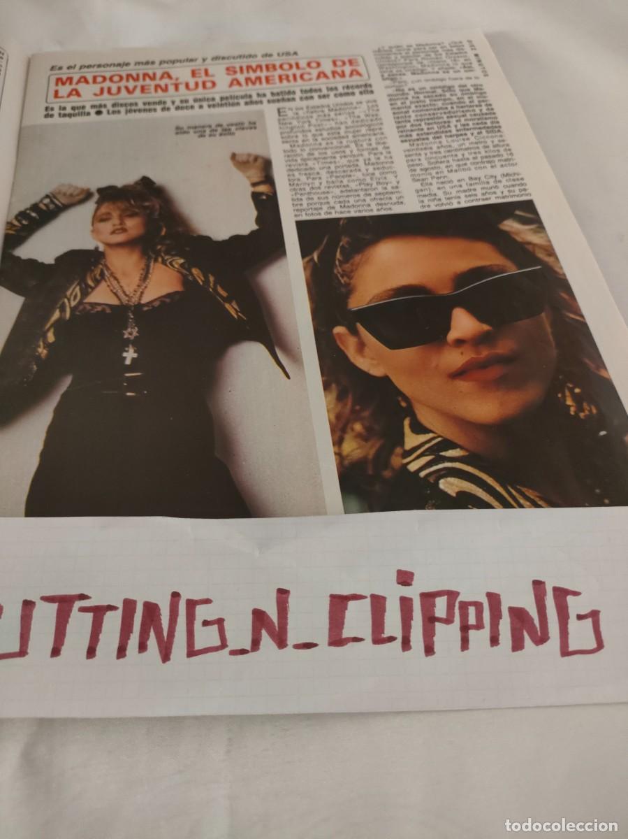 Coleccionismo de Revistas y Peri&oacute;dicos: Clipping [MADONNA][DM851009] Reportaje
