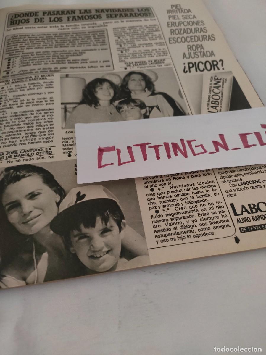 Coleccionismo de Revistas y Peri&oacute;dicos: Clipping [CANTUDO, ELSA BAEZA, PEPE SANCHO, JULIO IGLESIAS][DM852412]