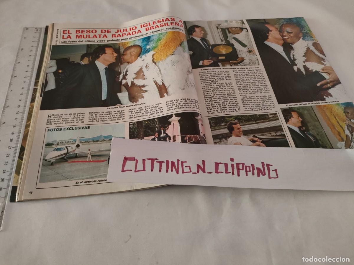 Coleccionismo de Revistas y Peri&oacute;dicos: Clipping [JULIO IGLESIAS][DM852412]