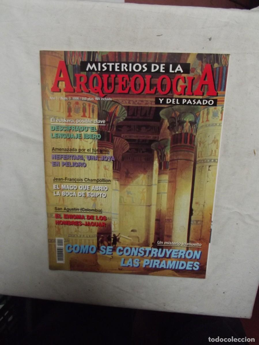 Collezionismo di Riviste e Giornali: REVISTA MISTERIOS DE LA ARQUEOLOGIA Y DEL PASADO N&ordm; 3 COMO SE CONSTRUYERON LAS PIRAMIDES