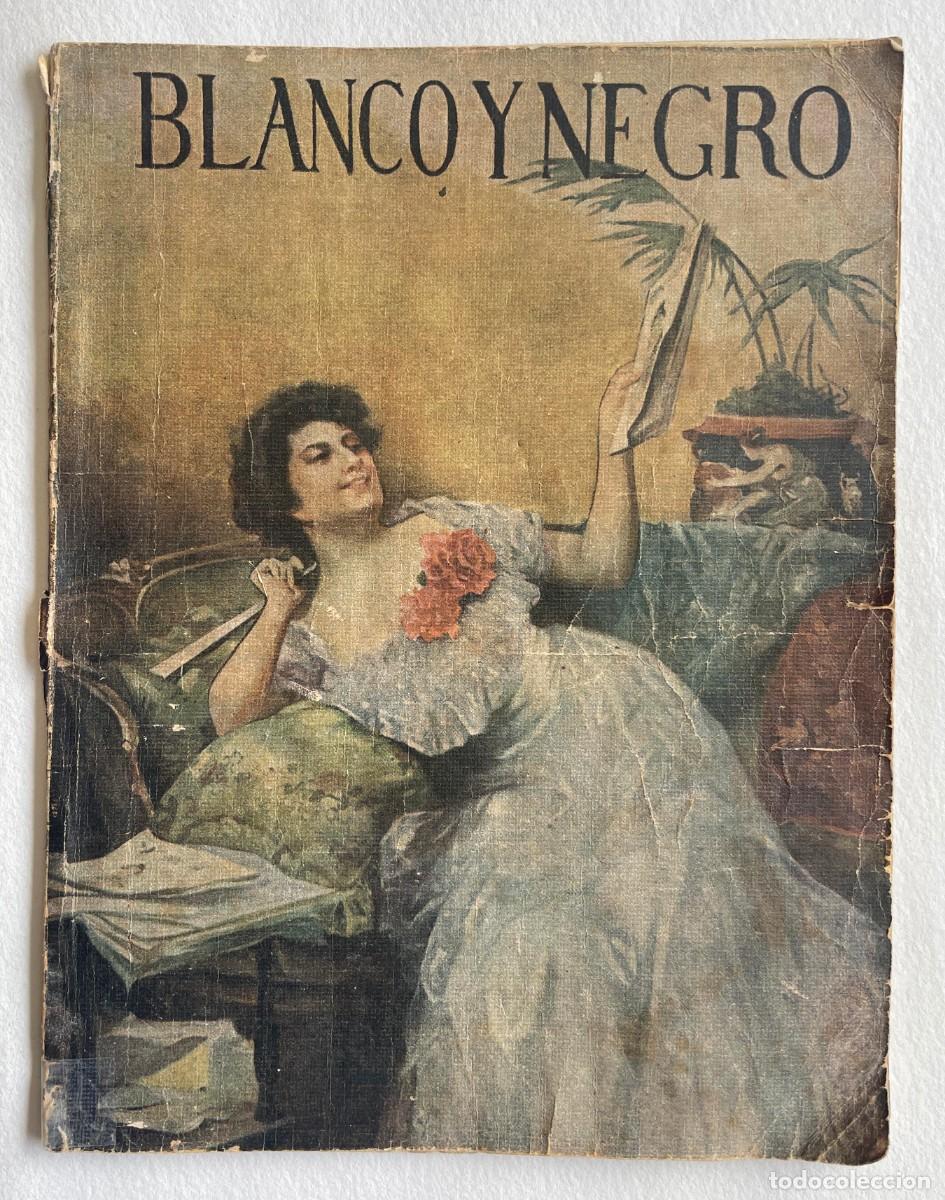 Coleccionismo de Revistas y Peri&oacute;dicos: VINTAGE ANTIGUA REVISTA ILUSTRADA BLANCO Y NEGRO. Madrid a&ntilde;o 1919