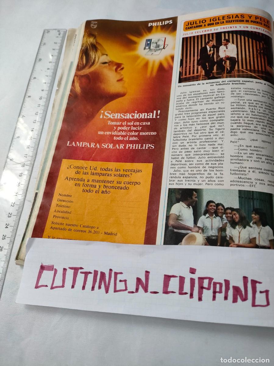 Coleccionismo de Revistas y Peri&oacute;dicos: Clipping [JULIO IGLESIAS][DM752911]