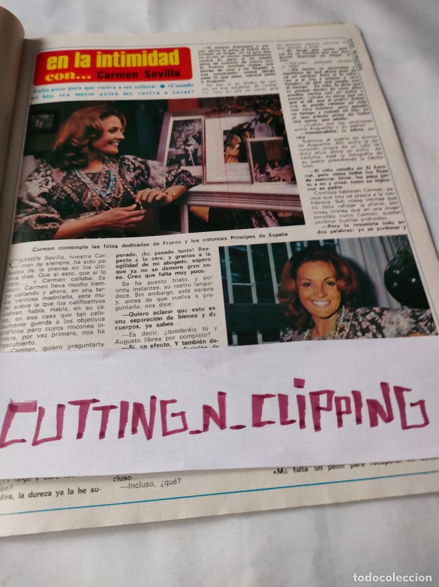 Coleccionismo de Revistas y Peri&oacute;dicos: Clipping [CARMEN SEVILLA][DM770705]