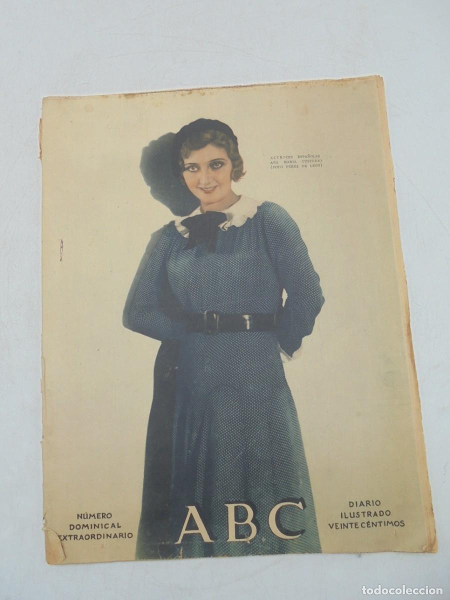 Coleccionismo de Revistas y Peri&oacute;dicos: DIARIO ABC. NUMERO DOMINICAL EXTRAORDINARO. N&ordm; 8804. 1931. EL PELIGRO COMUNISTA EN ESPA&Ntilde;A. LEER.
