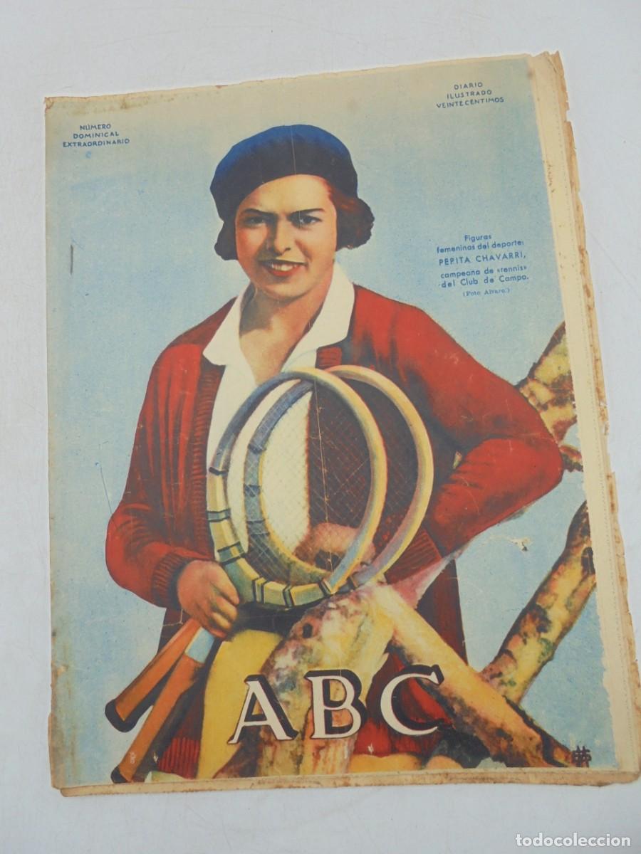 Coleccionismo de Revistas y Peri&oacute;dicos: DIARIO ABC. NUMERO DOMINICAL EXTRAORDINARO. N&ordm; 9271. 1933.