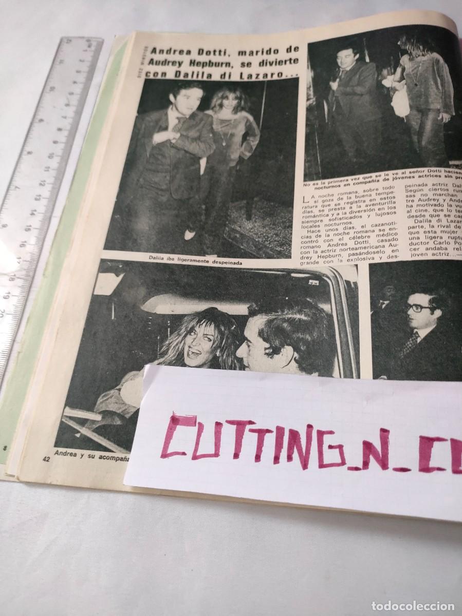 Coleccionismo de Revistas y Peri&oacute;dicos: Clipping [ANDREA DOTTI, AUDREY HEPBURN][DM760307]