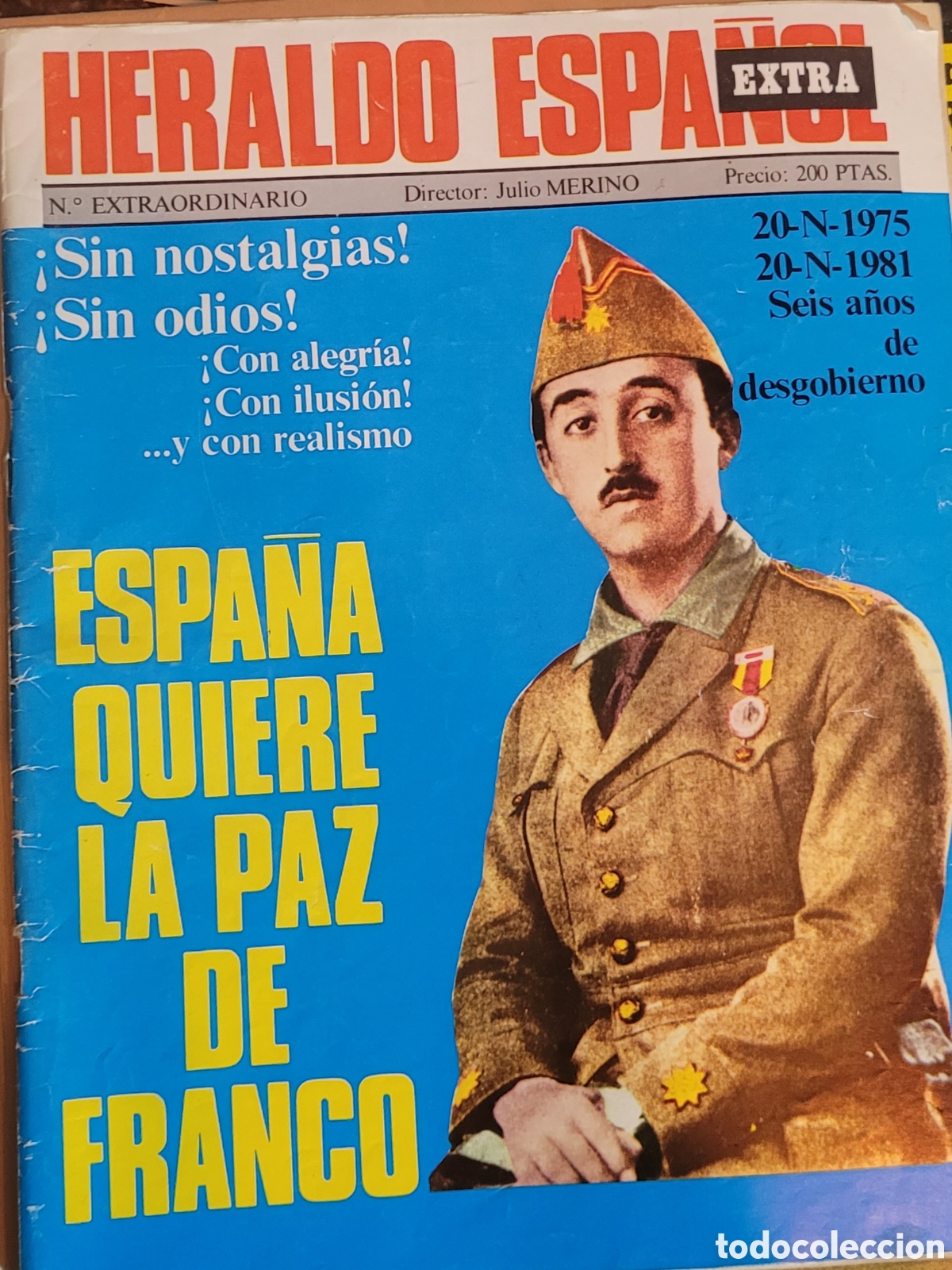 Collectionnisme de Revues et Journaux: N&Uacute;MERO EXTRAORDINARIO HERALDO ESPA&Ntilde;OL