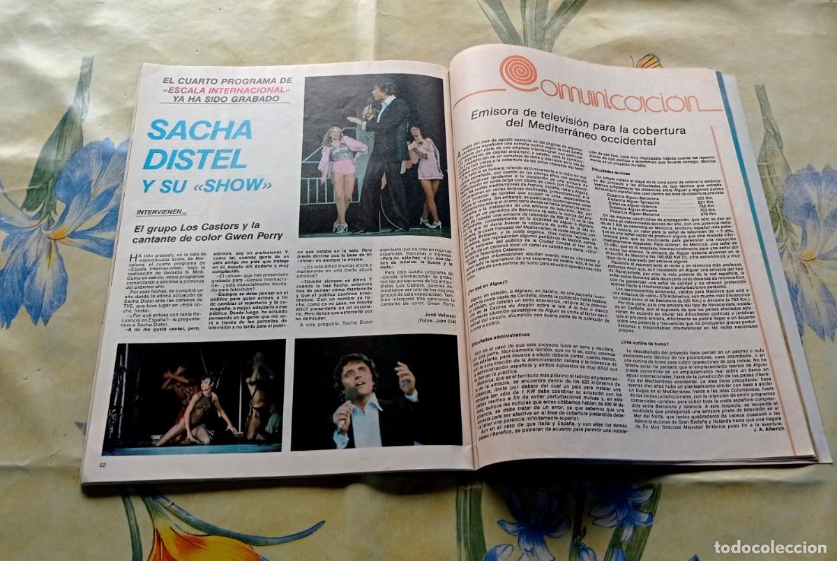 Coleccionismo de revistas y peri&oacute;dicos: TELERADIO / DAVID HARTMAN, STARSKY & HUTCH, JULIE SOMMARS, SAHA DISTEL DAVID SOUL, PAUL GLASER