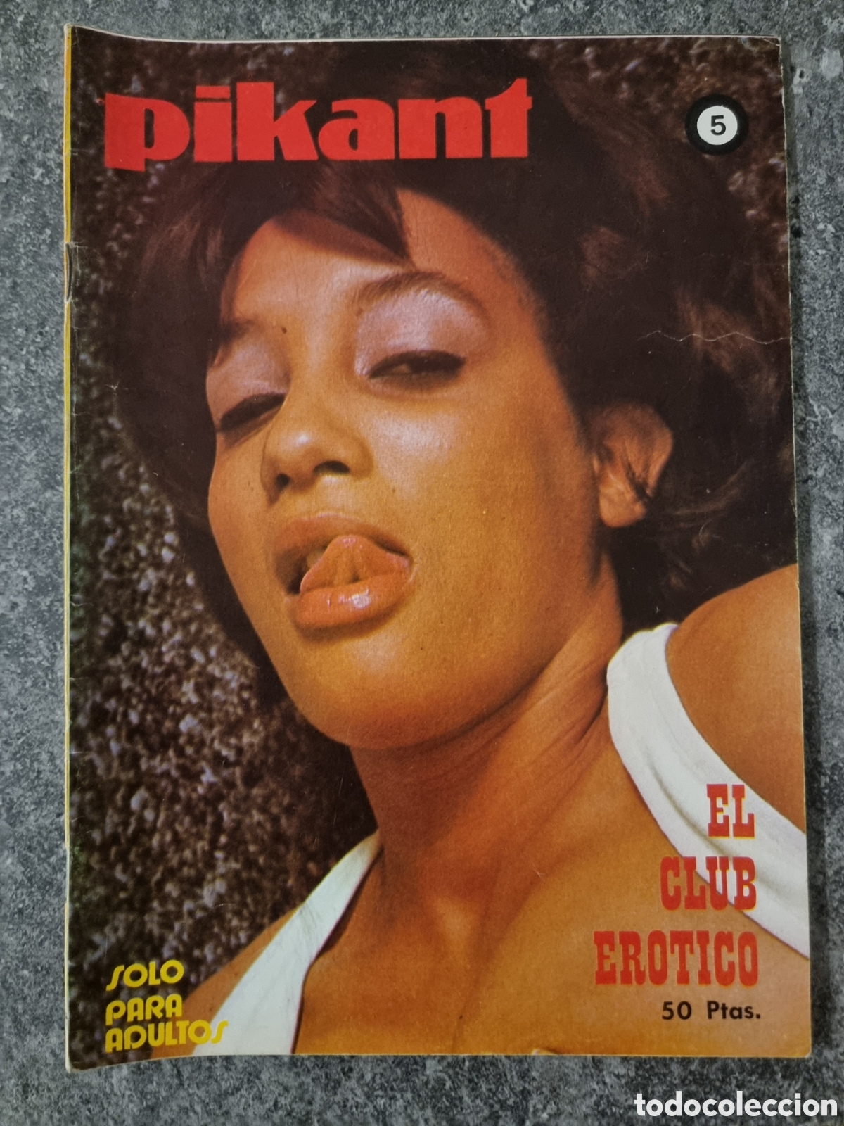 Coleccionismo de Revistas y Peri&oacute;dicos: REVISTA PIKANT - N&deg;5 - EL CLUB ER&Oacute;TICO - A&Ntilde;OS 70