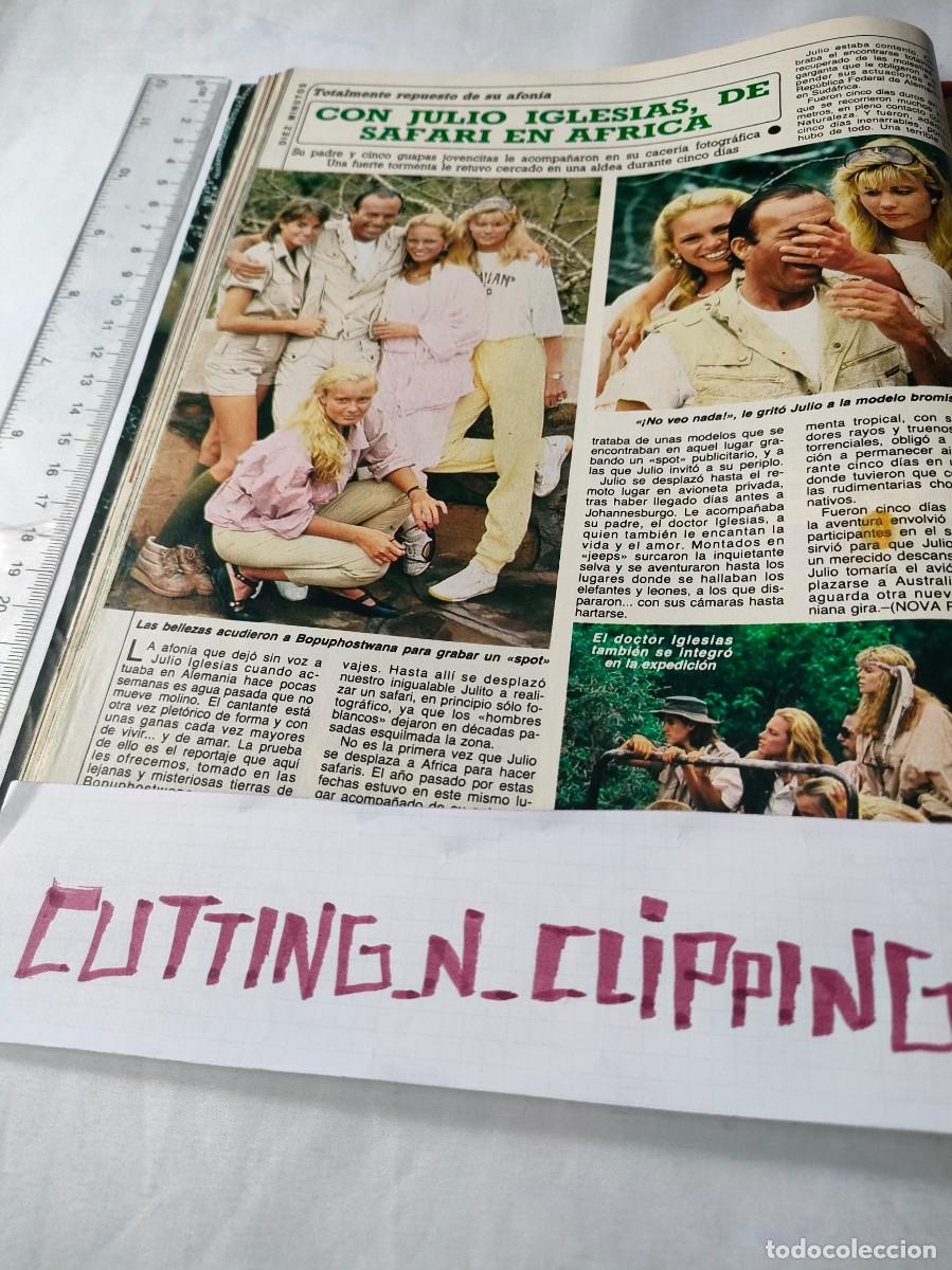 Coleccionismo de Revistas y Peri&oacute;dicos: Clipping [JULIO IGLESIAS][DM842411]