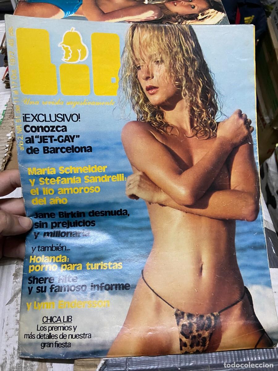 Collection Magazines and Newspapers: LIB # 51 MARIA SCHNEIDER JANE BIRKIN STEFANIA SANDRELLI SHERE HITE LYNN ENDERSSON