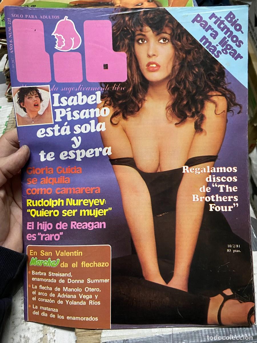 Colecionismo de Revistas e Jornais: LIB # 225 ISABEL PISANO RUDOLPH NUREYEV GLORIA GUIDA MARIA SALERNO JULIETTE DURAND