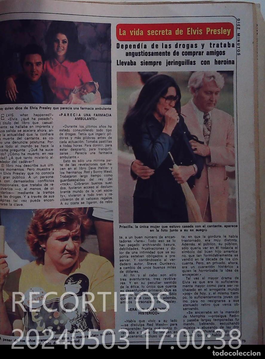 Coleccionismo de Revistas y Peri&oacute;dicos: elvis presley