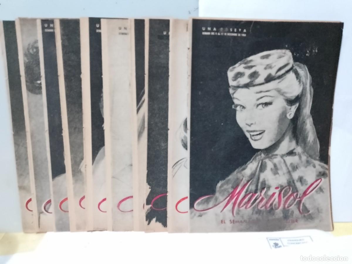 Coleccionismo de Revistas y Peri&oacute;dicos: Lote de diez antiguas revistas MARISOL ( 1954 )