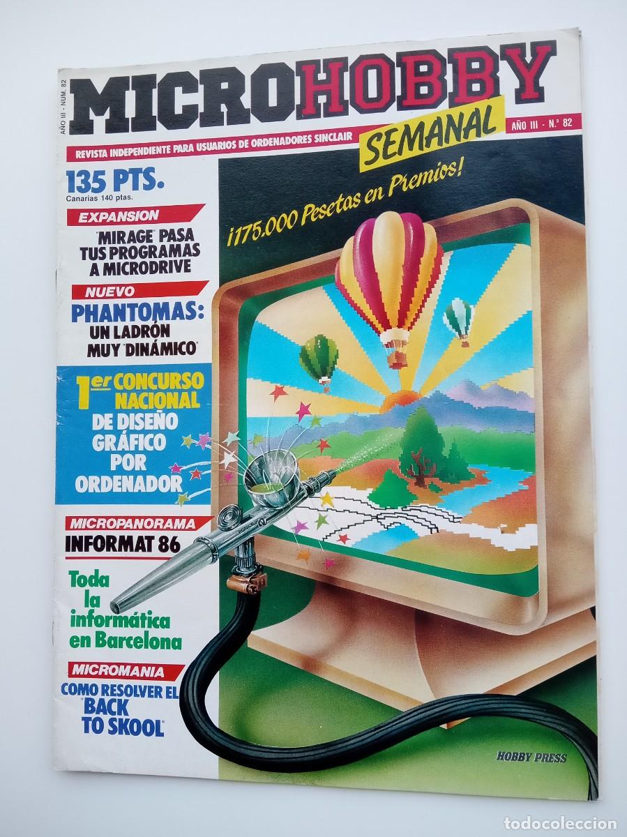 Coleccionismo de Revistas y Peri&oacute;dicos: REV2 - 222 REVISTA DE INFORMATICA MICROHOBBY N&ordm; 82