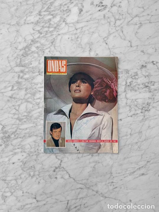 Coleccionismo de Revistas y Peri&oacute;dicos: ONDAS - 1965 - URSULA ANDRESS, MONDE&Ntilde;O, CARLOS GUSTAVO DE SUECIA, NURIA FELIU, BEATLES, LOS YORSYS