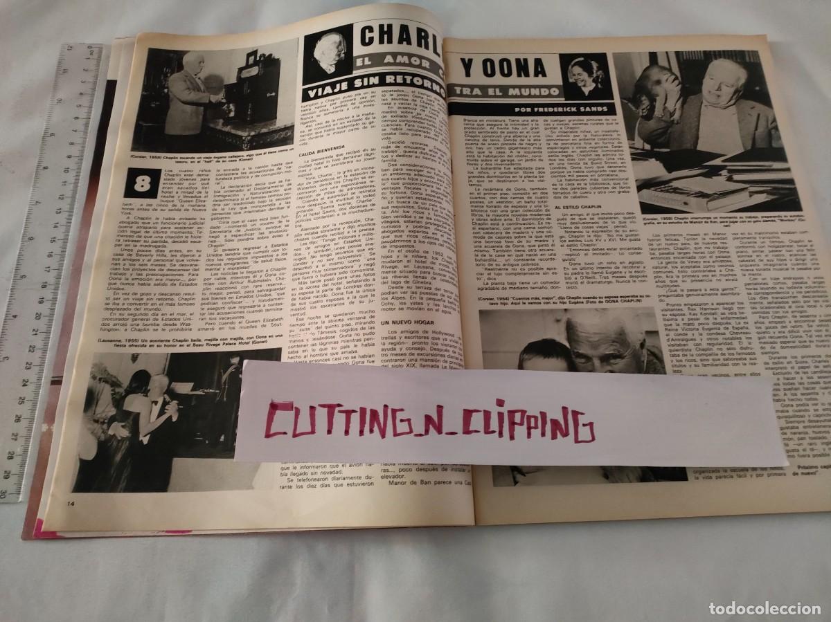 Coleccionismo de Revistas y Peri&oacute;dicos: Clipping [CHARLIE CHAPLIN][RH770605]