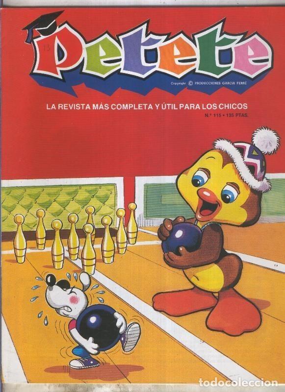 Coleccionismo de Revistas y Peri&oacute;dicos: Petete numero 115, falta la pagina 15 /16