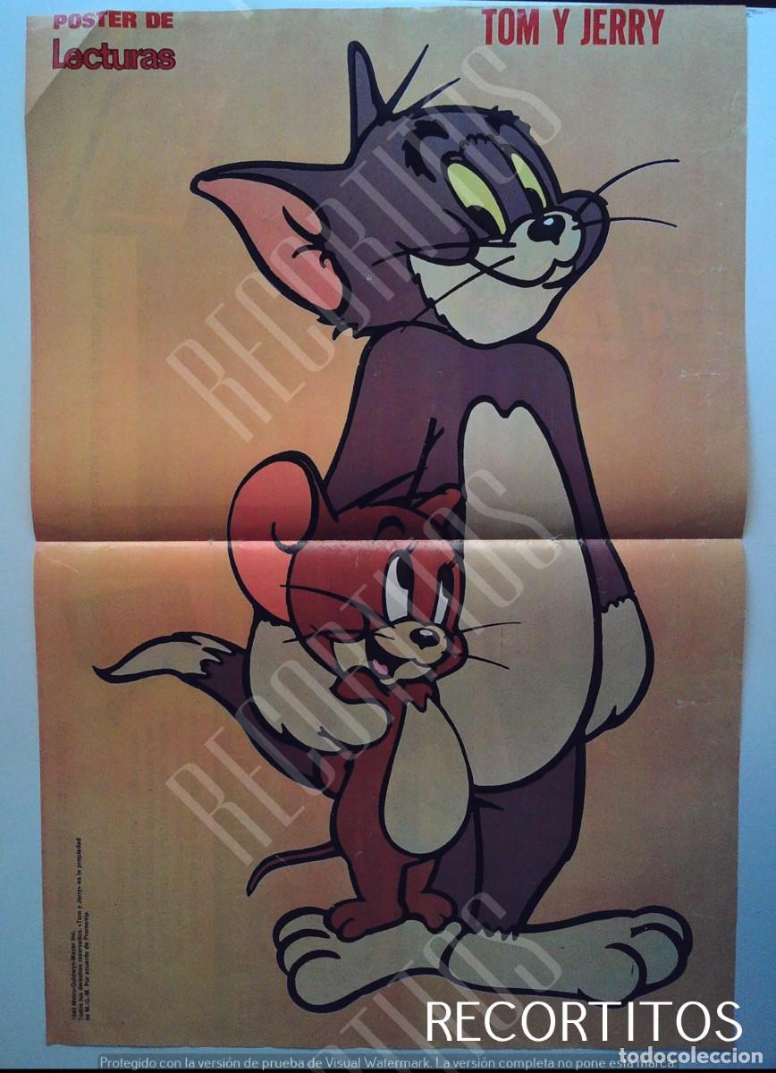 Coleccionismo de revistas y peri&oacute;dicos: POSTER TOM Y JERRY - Foto 1