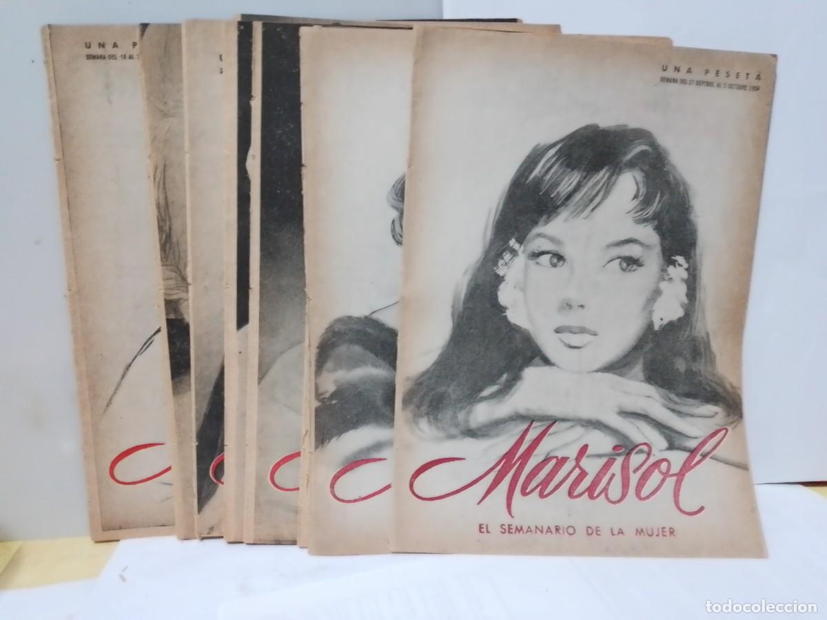Collectionnisme de Revues et Journaux: Diez antiguas revistas MARISOL ( 1954 )