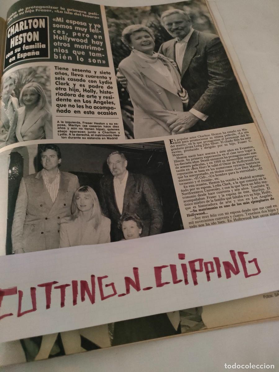 Coleccionismo de Revistas y Peri&oacute;dicos: Clipping [CHARLTON HESTON][RH902106]