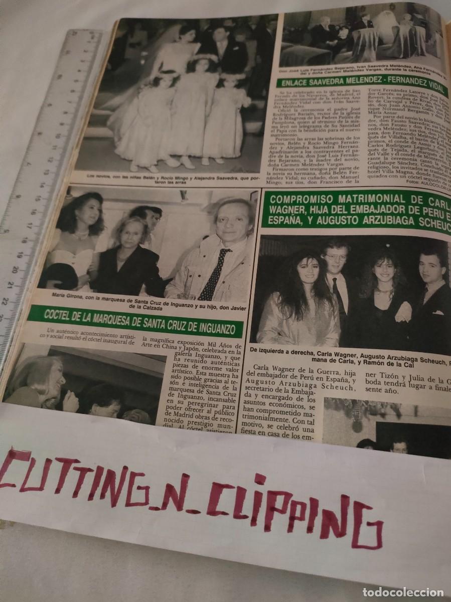Coleccionismo de Revistas y Peri&oacute;dicos: Clipping [CARLA WAGNER, SAAVEDRA, MELENDEZ][RH902106]