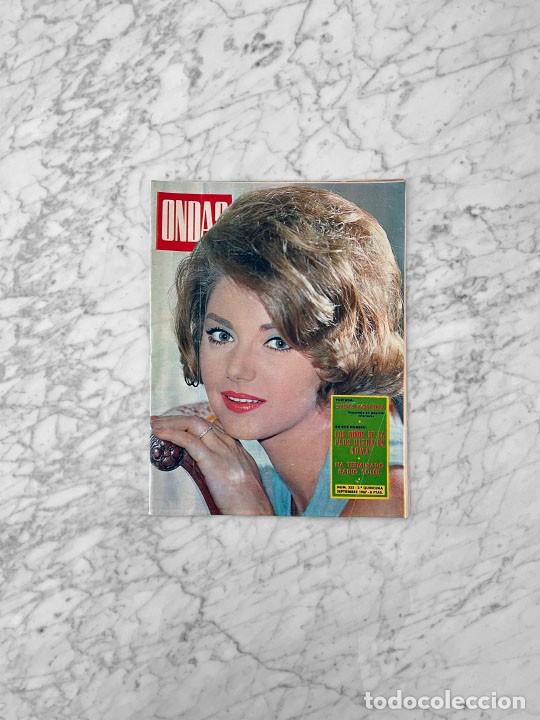 Coleccionismo de Revistas y Peri&oacute;dicos: ONDAS - 1967 - SYLVA KOSCINA, FRANCISKA, MAURICE CHEVALIER, CHARLES AZNAVOUR, MAHALIA JACKSON