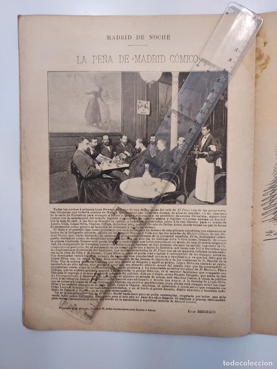 Coleccionismo de revistas y peri&oacute;dicos: REVISTA BLANCO Y NEGRO 1896. CUBA CR&Oacute;NICA GUERRA. RESTOS ZORRILLA. PROCESION ISIDRO, MADRID COMICO