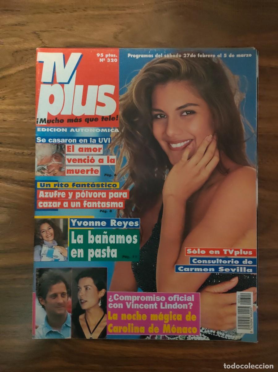 Coleccionismo de Revistas y Peri&oacute;dicos: TV PLUS N&ordm; 320 IVONNE REYES, BELEN RUEDA, NORMA DUVAL, MICHAEL JACKSON