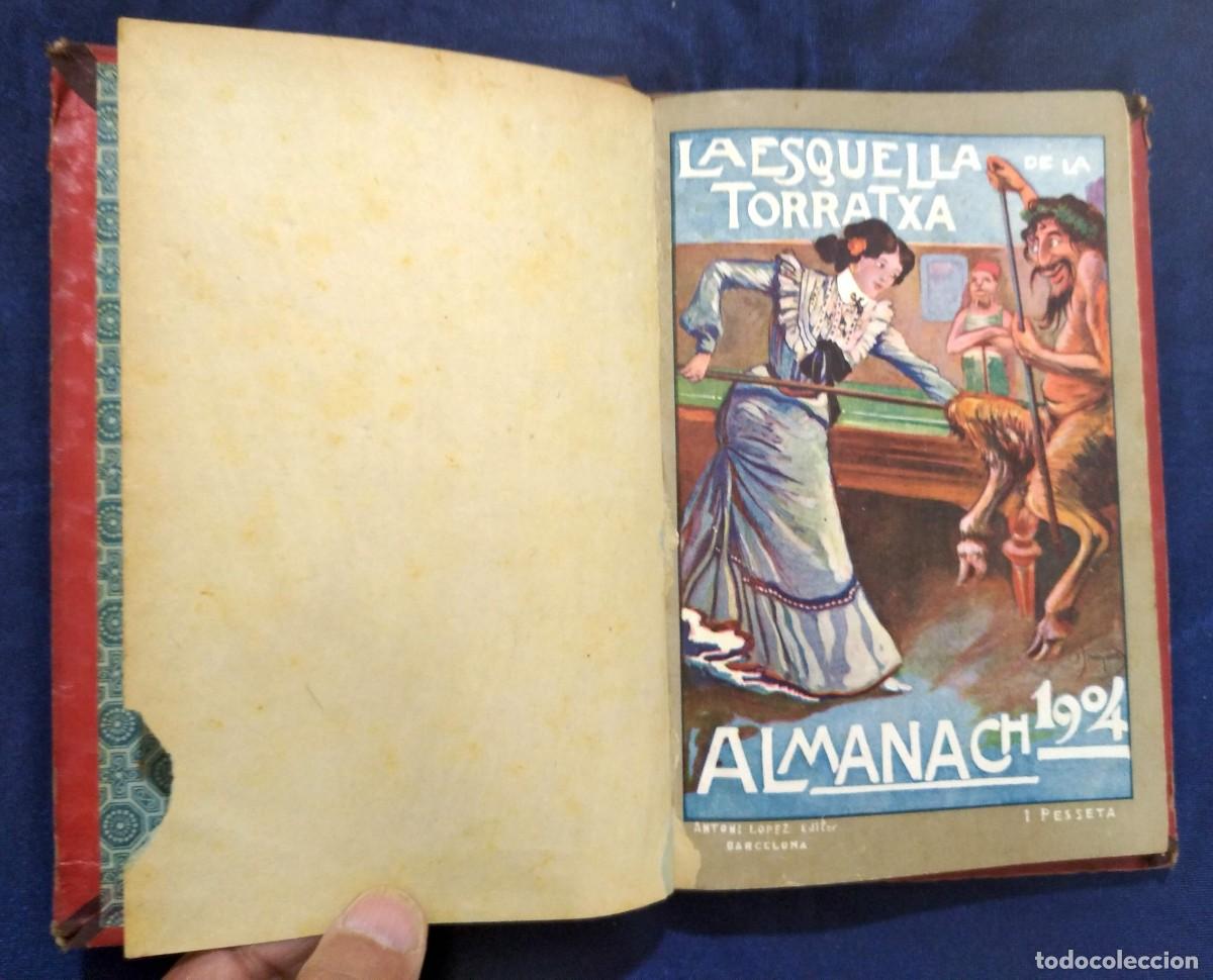 Coleccionismo de Revistas y Peri&oacute;dicos: ALMANACH DE L'ESQUELLA DE LA TORRATXA. 1904. ANTONI LOPEZ. EDITOR. BARCELONA.