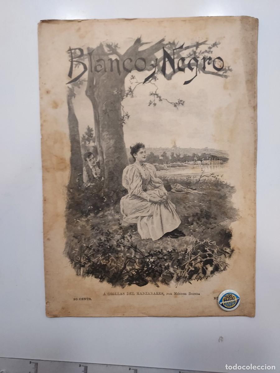 Collezionismo di Riviste e Giornali: REVISTA BLANCO Y NEGRO 1896. PANTICOSA. FILIPINAS. EMBARQUES CUBA. ANARQUISTAS BARCELONA. RIAZOR
