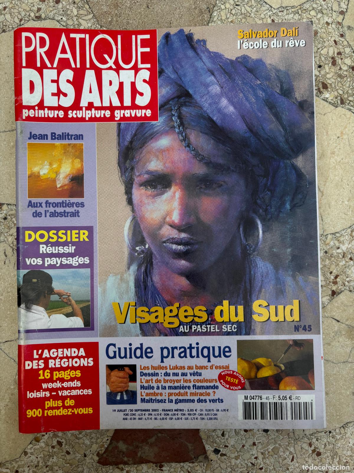 Coleccionismo de revistas y peri&oacute;dicos: PRATIQUE DES ARTS N&ordm; 45. VISAGES DU SUD. JEAN BALITRAN. SALVADOR DALI. MAITRISEZ LA GAMME DES VERTS.