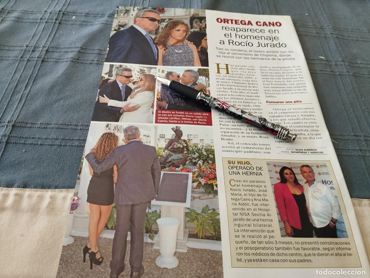 Coleccionismo de Revistas y Peri&oacute;dicos: HOMENAJE ROCIO JURADO ORTEGA CANO RECORTE REVISTA 2013