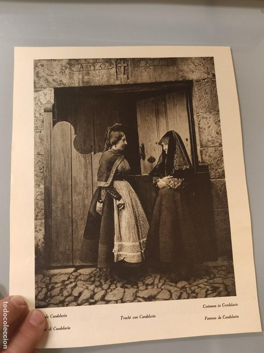 Sammeln von Zeitschriften und Zeitungen: HOJA LIBRO ORIGINAL CIRCA 1900. TRAJE DE CANDELARIO. PLAZA DE CIUDAD RODRIGO