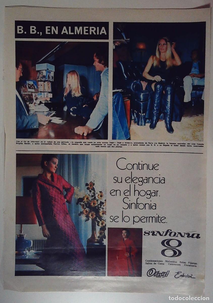 Coleccionismo de Revistas y Peri&oacute;dicos: bb brigitte bardot EN ALMERIA