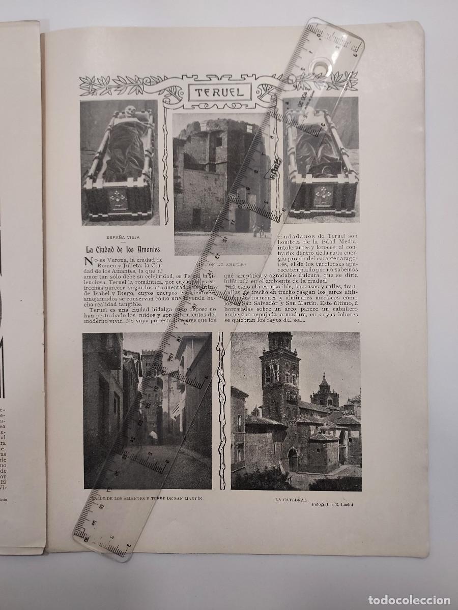 Collezionismo di Riviste e Giornali: REVISTA BLANCO Y NEGRO 1904. TERUEL. L&Aacute;MINA LA NARANJERA. MONTER&Iacute;A. CARLOS VAZQUEZ. NIEMBRO.