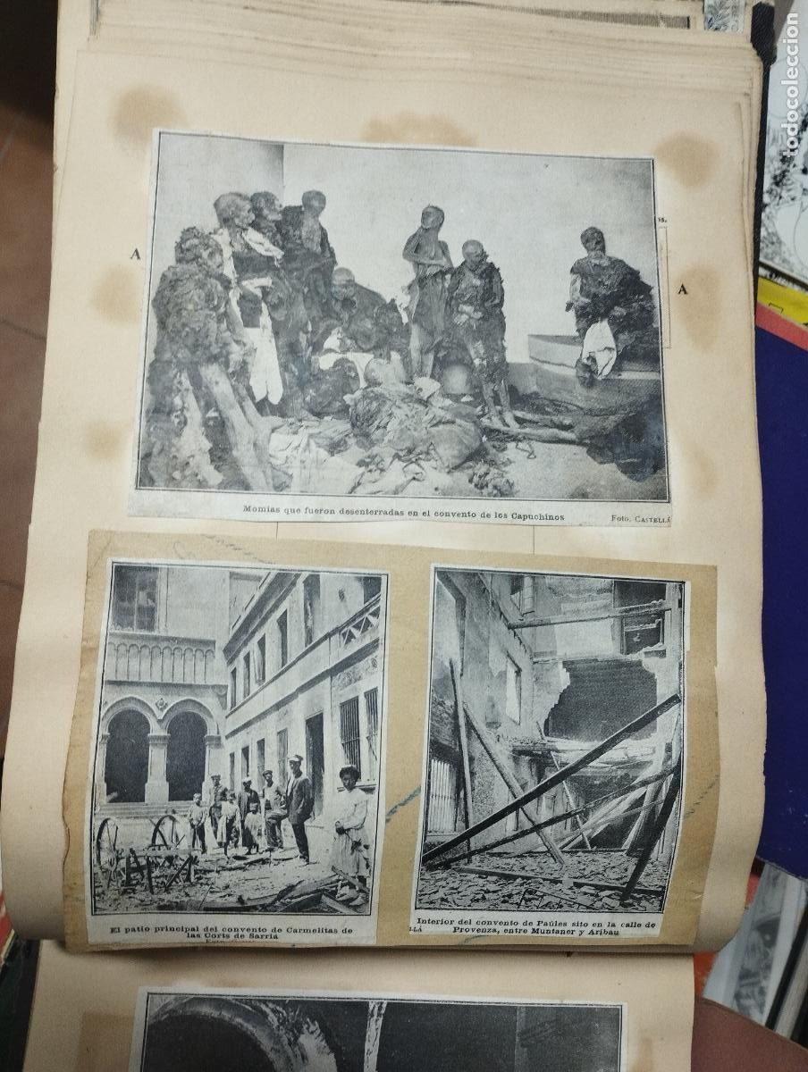 Coleccionismo de Revistas y Peri&oacute;dicos: Fotos recortes peri&oacute;dicos