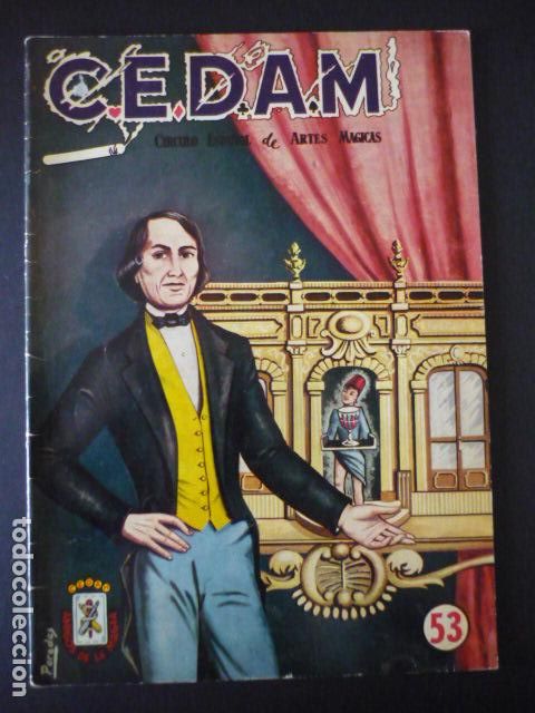 Collezionismo di Riviste e Giornali: CEDAM CIRCULO ESPA&Ntilde;OL DE ARTES MAGICAS REVISTA MAGIA N&ordm; 53 OCTUBRE 1964
