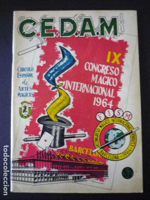 Collezionismo di Riviste e Giornali: CEDAM CIRCULO ESPA&Ntilde;OL DE ARTES MAGICAS REVISTA MAGIA N&ordm; 52 1960
