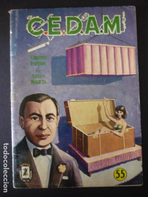 Collezionismo di Riviste e Giornali: CEDAM CIRCULO ESPA&Ntilde;OL DE ARTES MAGICAS REVISTA MAGIA N&ordm; 55 1965