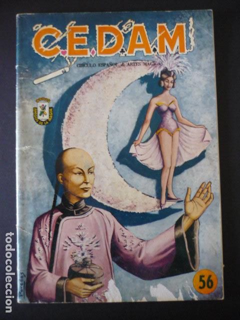 Collezionismo di Riviste e Giornali: CEDAM CIRCULO ESPA&Ntilde;OL DE ARTES MAGICAS REVISTA MAGIA N&ordm; 56 1960