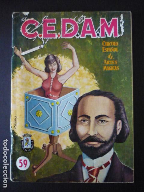 Collezionismo di Riviste e Giornali: CEDAM CIRCULO ESPA&Ntilde;OL DE ARTES MAGICAS REVISTA MAGIA N&ordm; 59 1965
