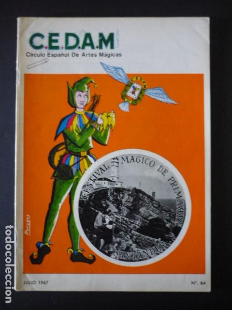 Collezionismo di Riviste e Giornali: CEDAM CIRCULO ESPA&Ntilde;OL DE ARTES MAGICAS REVISTA MAGIA N&ordm; 64 1967