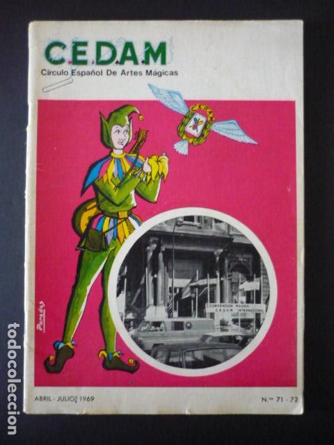 Collezionismo di Riviste e Giornali: CEDAM CIRCULO ESPA&Ntilde;OL DE ARTES MAGICAS REVISTA MAGIA N&ordm; 71 72 1969