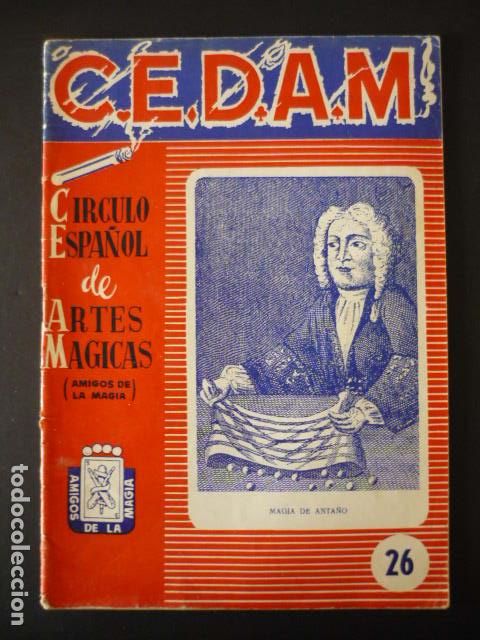 Collezionismo di Riviste e Giornali: CEDAM CIRCULO ESPA&Ntilde;OL DE ARTES MAGICAS REVISTA MAGIA N&ordm; 26 1959