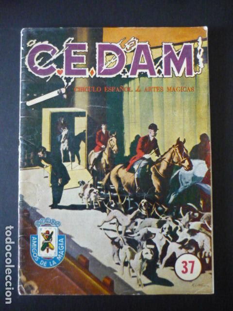 Collezionismo di Riviste e Giornali: CEDAM CIRCULO ESPA&Ntilde;OL DE ARTES MAGICAS REVISTA MAGIA N&ordm; 37 1961