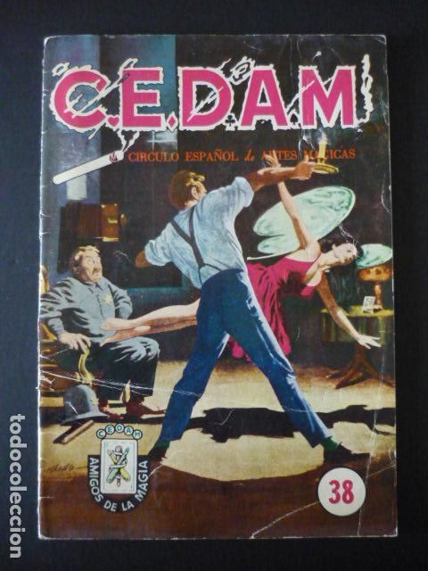 Collezionismo di Riviste e Giornali: CEDAM CIRCULO ESPA&Ntilde;OL DE ARTES MAGICAS REVISTA MAGIA N&ordm; 38 1961