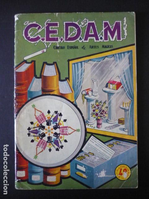 Collezionismo di Riviste e Giornali: CEDAM CIRCULO ESPA&Ntilde;OL DE ARTES MAGICAS REVISTA MAGIA N&ordm; 40 1963 EXTRAORDINARIO