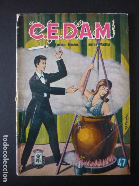 Collezionismo di Riviste e Giornali: CEDAM CIRCULO ESPA&Ntilde;OL DE ARTES MAGICAS REVISTA MAGIA N&ordm; 47 1963